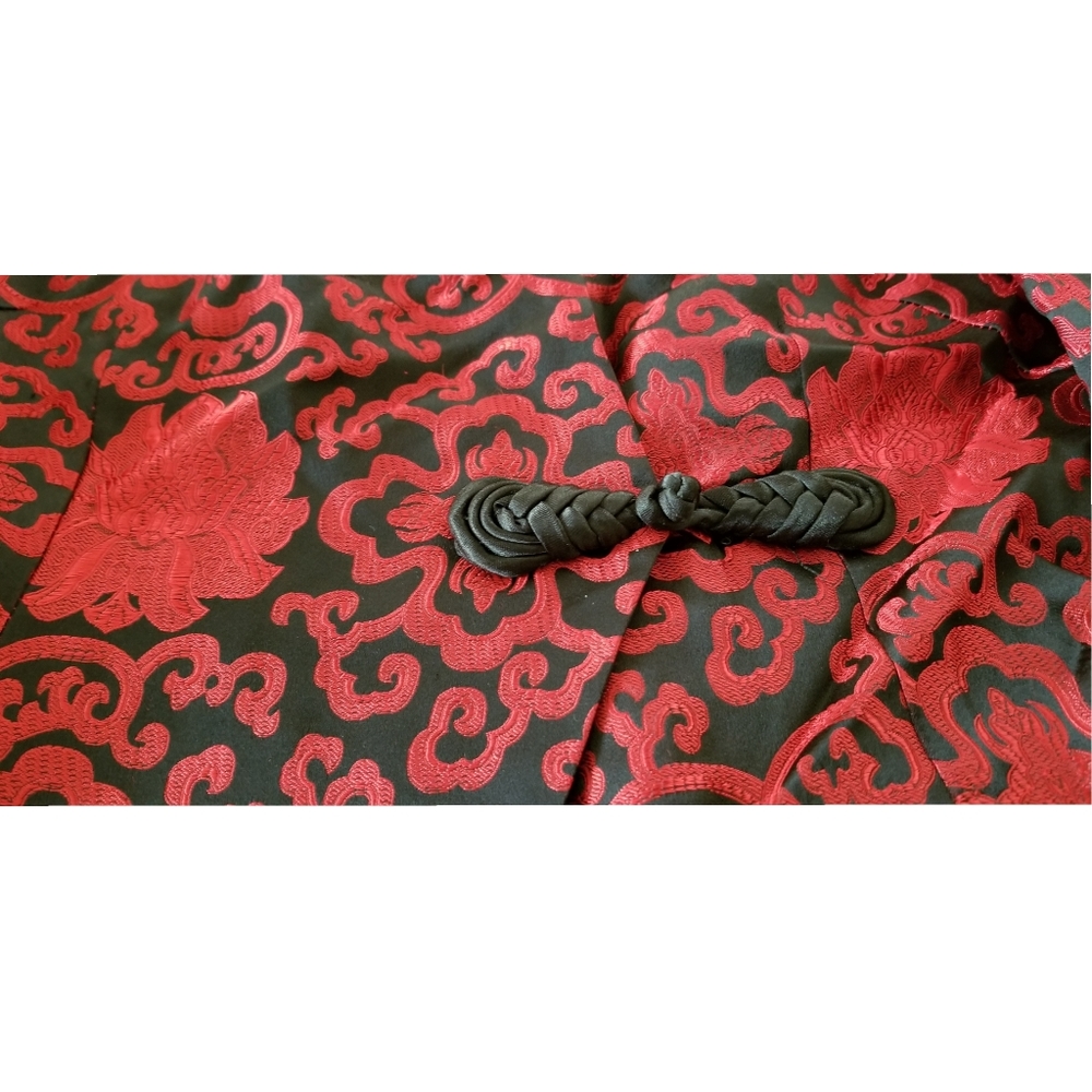 Red Chinese Style Jacket - Picture 2 of 3